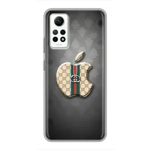 Чехлы ГУЧЧИ для Редми Нот 12 Про (4G) (AlphaPrint) (Apple gucci)