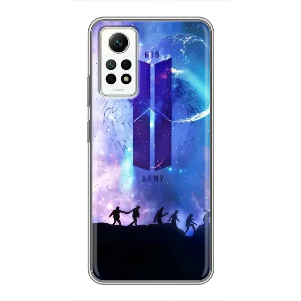 Чехол с принтом «Army BTS» для Xiaomi Redmi Note 12 Pro (4g)