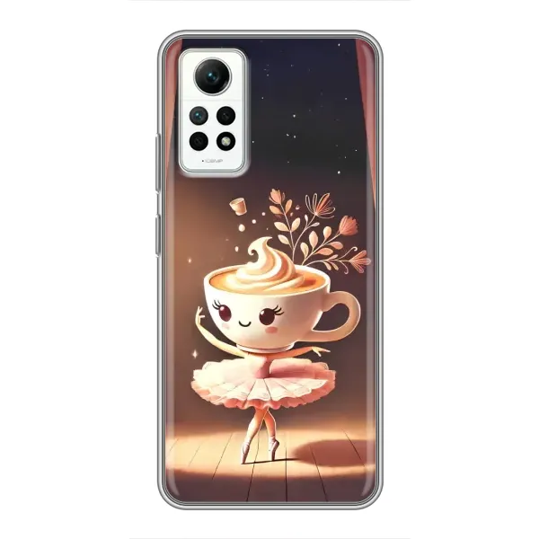 Чохол з принтом «Балерина капучина» для Xiaomi Redmi Note 12 Pro (4g)