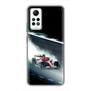 Чехол Формула1 на Xiaomi Redmi Note 12 Pro (4g) (Болид гоночный)