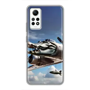 Чохол з мемом Тралалело тралала на Xiaomi Redmi Note 12 Pro (4g) (Бомбардіро крокоділо)