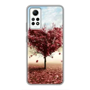 Чехлы для любимой на Редми Нот 12 Про (4G) (VPrint) (Дерево сердце)