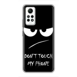Чохол для Сяомі Редмі Нот 12 Про (4g) - (AlphaPrint) з принтом (ТОП продажів) (Dont Touch)