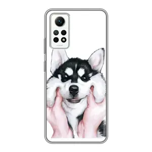 Чохли з собаками для Xiaomi Redmi Note 12 Pro (4g) (VPrint) (Радісний Хаскі)