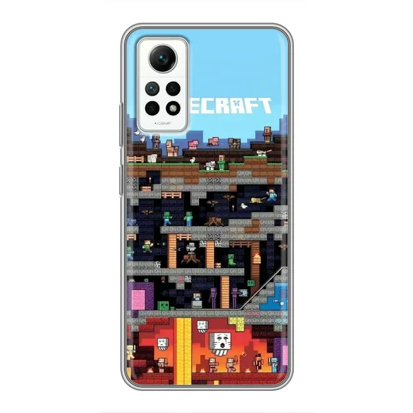 Чехол с принтом «фон Minecraft» для Xiaomi Redmi Note 12 Pro (4g) Чехол с принтом «фон Minecraft» для Xiaomi Redmi Note 12 Pro (4g)