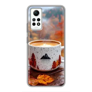 Чехол с принтом «Кофе на природе» для Xiaomi Redmi Note 12 Pro (4g)