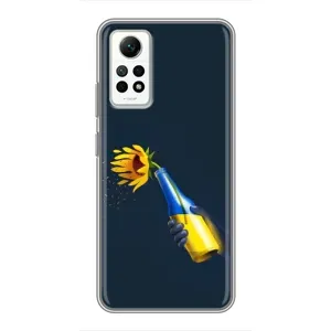 Чохол для Патріота України Xiaomi Redmi Note 12 Pro (4g) - (AlphaPrint) (Коктель молотова)
