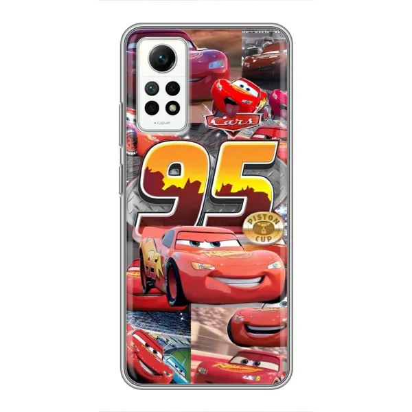 Чехол с принтом «Коллаж Молния Маквин» для Xiaomi Redmi Note 12 Pro (4g)