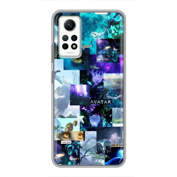 Чехол с принтом «коллаж Аватар» для Xiaomi Redmi Note 12 Pro (4g)