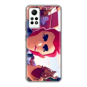 Чехол для Xiaomi Redmi Note 12 Pro (4g) Бравл Старс (VPrint) (Кольт)