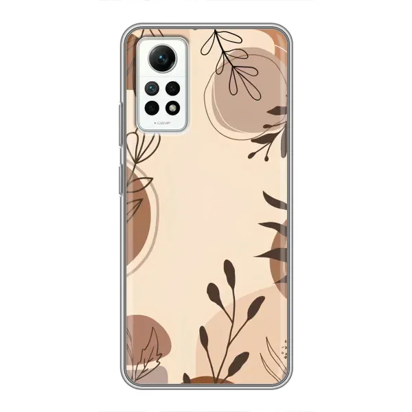 Чохол з принтом «Коричневі квіти» для Xiaomi Redmi Note 12 Pro (4g) Чохол з принтом «Коричневі квіти» для Xiaomi Redmi Note 12 Pro (4g)