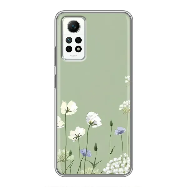 Чохол з принтом «Квіти на зеленому» для Xiaomi Redmi Note 12 Pro (4g) Чохол з принтом «Квіти на зеленому» для Xiaomi Redmi Note 12 Pro (4g)