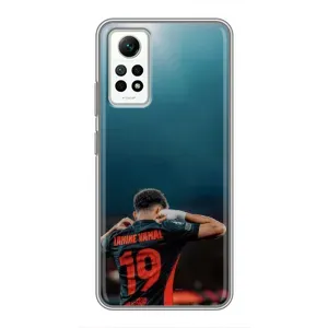 Чехол с футболистом Ламин Ямаль Xiaomi Redmi Note 12 Pro (4g) (Ламин 19)