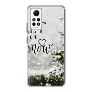 Новорічні, Святкові Чохли для Xiaomi Redmi Note 12 Pro (4g) - 2024 год (Let it snow)