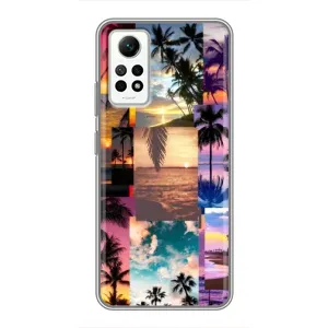 Силіконовий чохол з КАРТИНКАМИ літо для Xiaomi Redmi Note 12 Pro (4g) (AlphaPrint) (Літня відпустка)