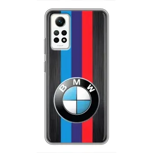 Чохол для Сяомі Редмі Нот 12 Про (4g) - з принтом БМВ (AlphaPrint) (Лого BMW)