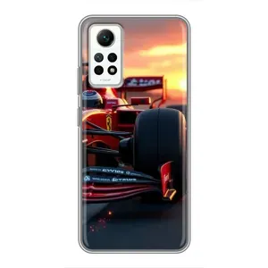 Чехол Формула1 на Xiaomi Redmi Note 12 Pro (4g) (Макларен на закате)