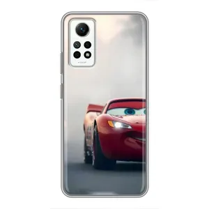 Силиконовый чехол Маквин для Xiaomi Redmi Note 12 Pro (4g) (Скоростной Маквин)