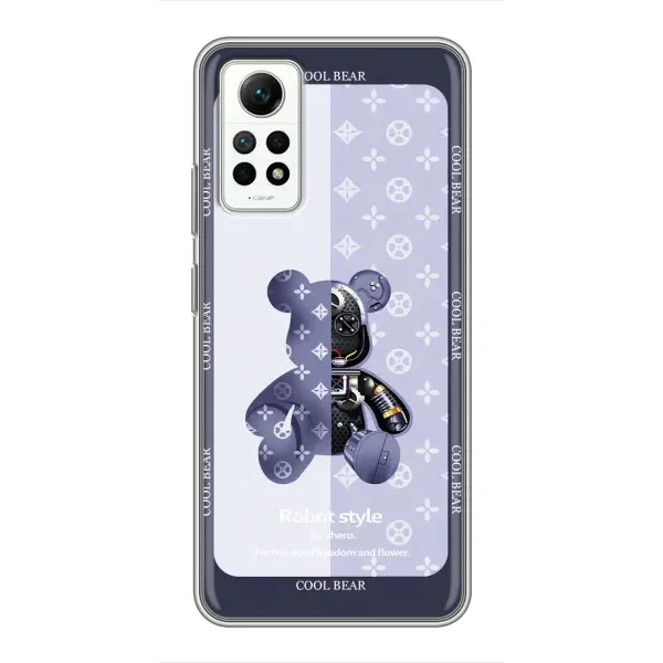 Чохол з принтом «Медведик LV» для Xiaomi Redmi Note 12 Pro (4g)