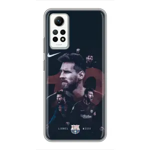 Чохли Мессі для Xiaomi Redmi Note 12 Pro (4g) (AlphaPrint) (Мессі 10)