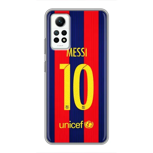 Чехол с принтом «Messi Barca 10» для Xiaomi Redmi Note 12 Pro (4g)