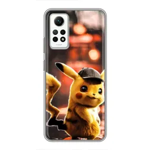 Чехол с Пикачу на Xiaomi Redmi Note 12 Pro (4g) (Милый Пикачу)