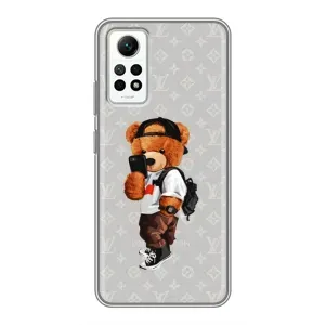 Бренднові Чохли для Xiaomi Redmi Note 12 Pro (4g) - (PREMIUMPrint) (Ведмедик Луі)