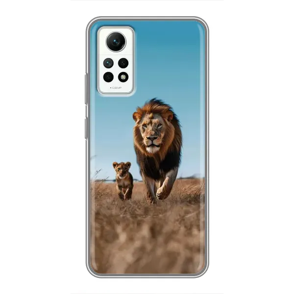 Чехол с принтом «Мусафа и Симба» для Xiaomi Redmi Note 12 Pro (4g)