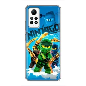 Чехлы с тематикой Киберспорт для Xiaomi Redmi Note 12 Pro (4g) (VPrint) (Ninjago)