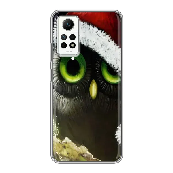 Чехол с принтом «Новогодняя Сова» для Xiaomi Redmi Note 12 Pro (4g) Чехол с принтом «Новогодняя Сова» для Xiaomi Redmi Note 12 Pro (4g)