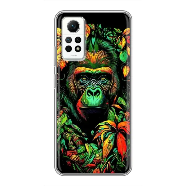 Чохол з принтом «Мавпа в квітах» для Xiaomi Redmi Note 12 Pro (4g) Чохол з принтом «Мавпа в квітах» для Xiaomi Redmi Note 12 Pro (4g)