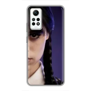 Чехол с дизайном Венздей 2 на Xiaomi Redmi Note 12 Pro (4g) (Загадочный взгляд Уэнздей)