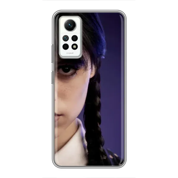 Чехол с принтом «Загадочный взгляд Уэнздей» для Xiaomi Redmi Note 12 Pro (4g)