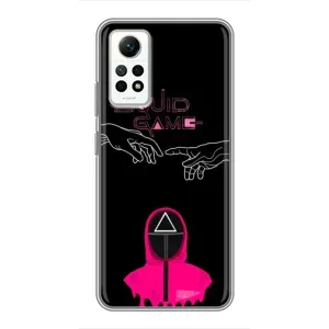 Чехол Гра в кальмара для Xiaomi Redmi Note 12 Pro (4g) (Минимализм Игра кальмара)