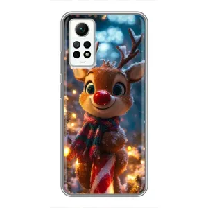 Чохол з принтом «Олень з шарфом» для Xiaomi Redmi Note 12 Pro (4g)