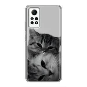 Чохол з малюнком кіт на Xiaomi Redmi Note 12 Pro (4g) (Пара котів)