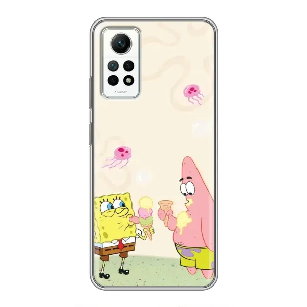 Чехол с принтом «Патрик и Боб» для Xiaomi Redmi Note 12 Pro (4g)