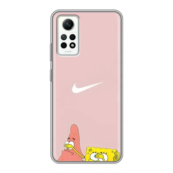 Чехол с принтом «Патрик и Губка» для Xiaomi Redmi Note 12 Pro (4g)