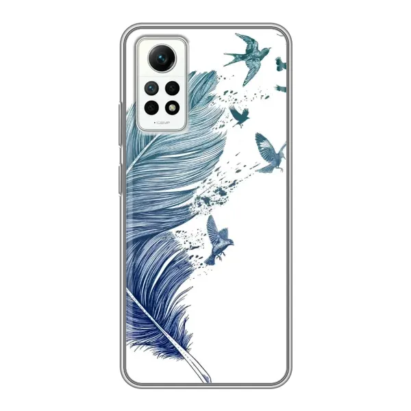 Чохол з принтом «Перо» для Xiaomi Redmi Note 12 Pro (4g) Чохол з принтом «Перо» для Xiaomi Redmi Note 12 Pro (4g)
