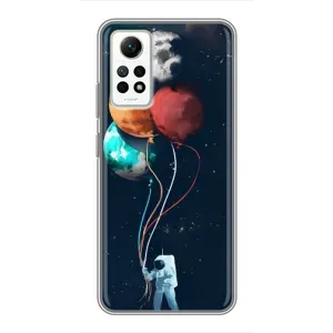 Космічні Чохли для Сяомі Редмі Нот 12 Про (4g) (VPrint) (Планети кульки)