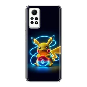 Чехол с Пикачу на Xiaomi Redmi Note 12 Pro (4g) (Покемон)