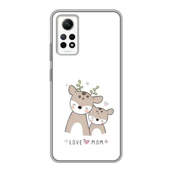 Чохол з принтом «Оленята мама і малюк» для Xiaomi Redmi Note 12 Pro (4g) Чохол з принтом «Оленята мама і малюк» для Xiaomi Redmi Note 12 Pro (4g)