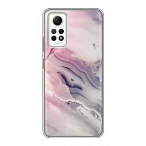 Мраморний чехол на Xiaomi Redmi Note 12 Pro (4g) (VPrint) (Пурпурний Мрамор)