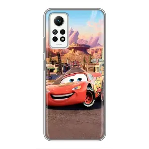 Силиконовый чехол Маквин для Xiaomi Redmi Note 12 Pro (4g) (Радиаторный Спрингс Маквин)