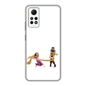 Чехол Рапунцель для Xiaomi Redmi Note 12 Pro (4g) (Рапунцель и Флин)