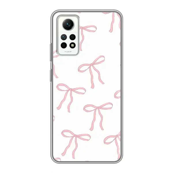 Чохол з принтом «Рожеві бантики» для Xiaomi Redmi Note 12 Pro (4g) Чохол з принтом «Рожеві бантики» для Xiaomi Redmi Note 12 Pro (4g)