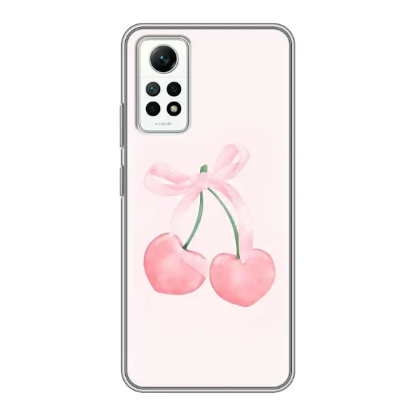 Чохол з принтом «Рожеві вишні» для Xiaomi Redmi Note 12 Pro (4g)