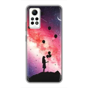 Чехлы для любимой на Редми Нот 12 Про (4G) (VPrint) (С шариками)