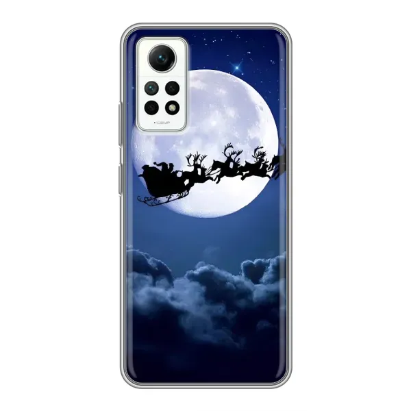 Чехол с принтом «Санта - луна» для Xiaomi Redmi Note 12 Pro (4g) Чехол с принтом «Санта - луна» для Xiaomi Redmi Note 12 Pro (4g)