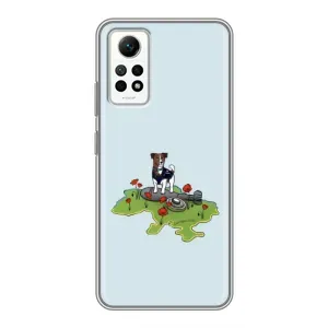 Чехлы с картинкой собаки Патрон для Xiaomi Redmi Note 12 Pro (4g) (AlphaPrint) (Сапер Пес)
